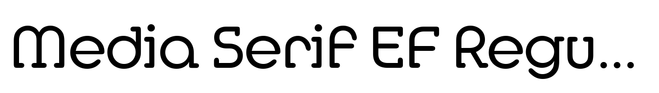 Media Serif EF Regular